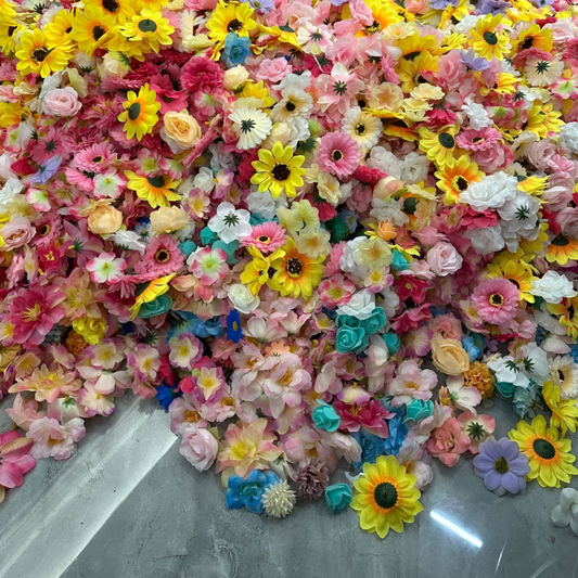 Artificial Flower Garland 100 Pieces - Fashinoza