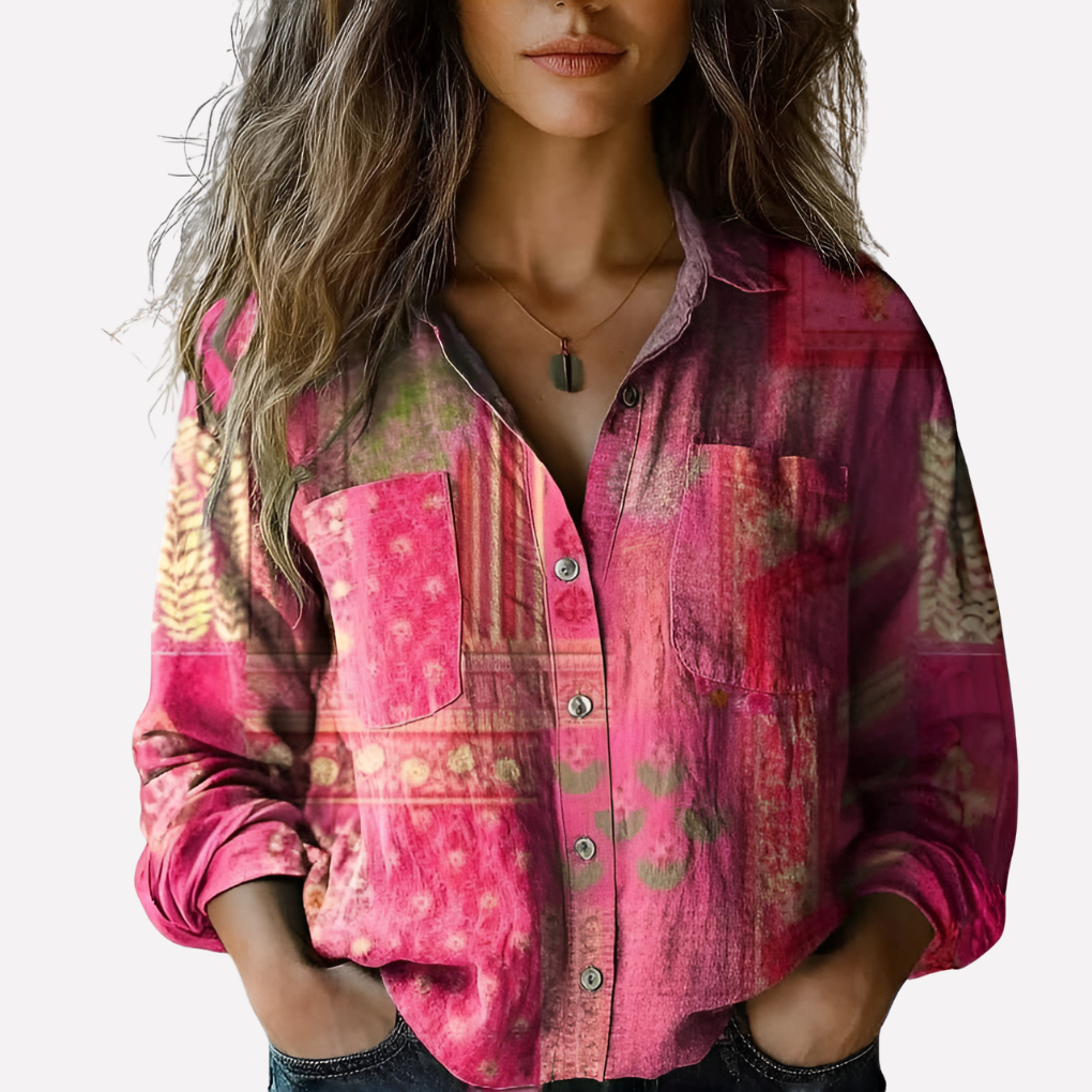 Women's Button Down Shirt Cotton