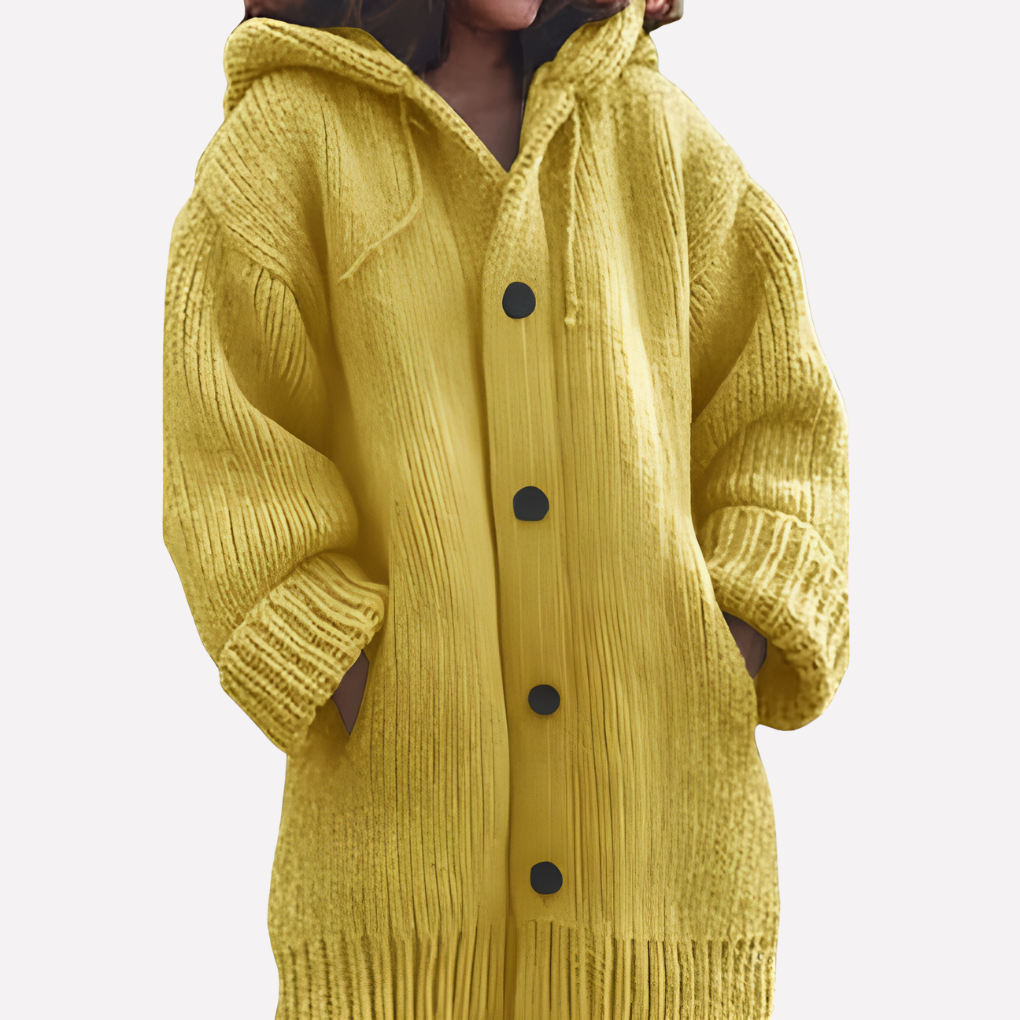Women's Long Cardigan Hooded