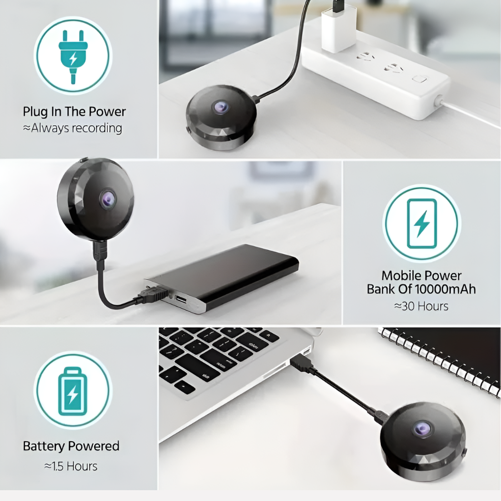 Wireless 1080p Mini Camera - Fashinoza