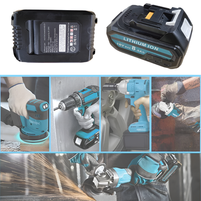 18V Replacement Batteries 8.0Ah With Charger