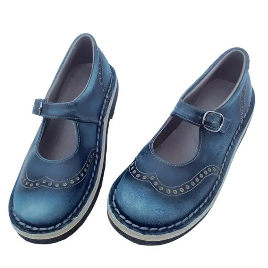 Women's Mary Jane Shoes Vintage Comfortable - 
Fashinoza