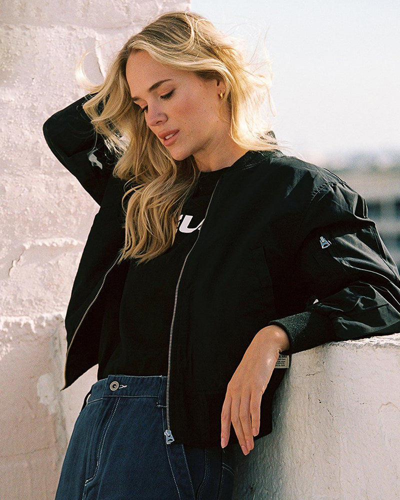 Women's Biker Bomber Jacket
