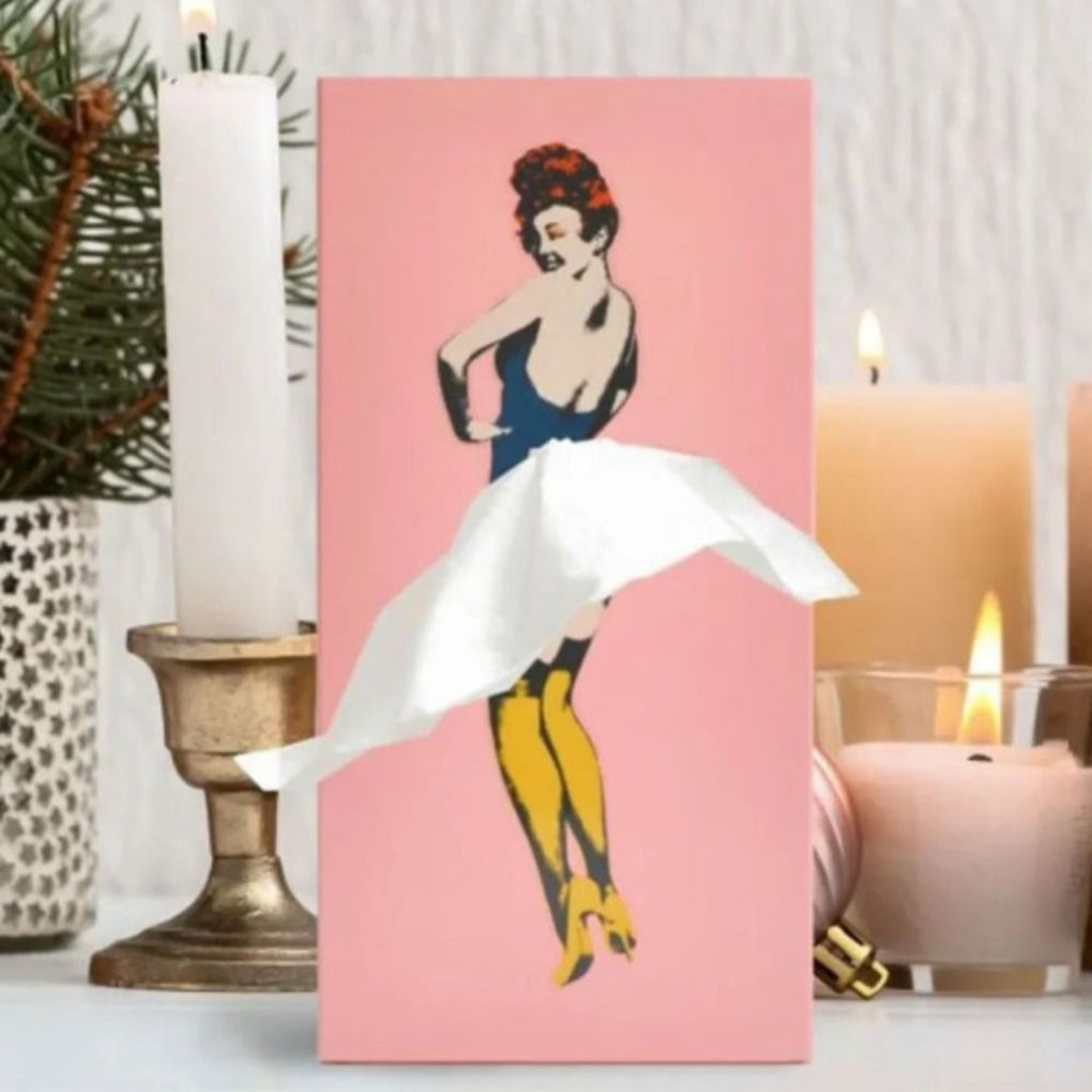 Decorative Tissue Box Skirt Design