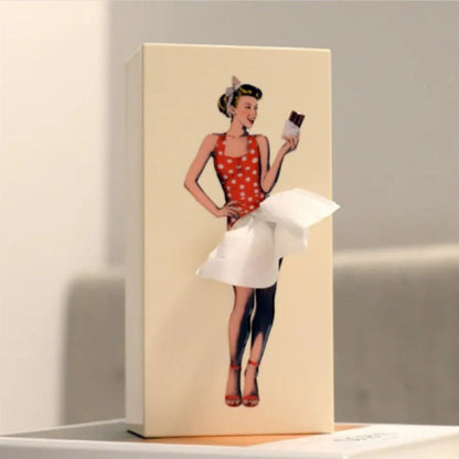 Decorative Tissue Box Skirt Design