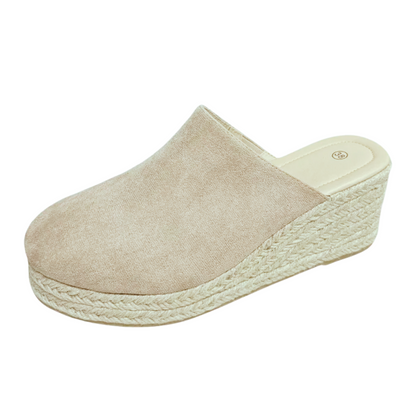 Casual Orthopedic Wedge Mule Sandals