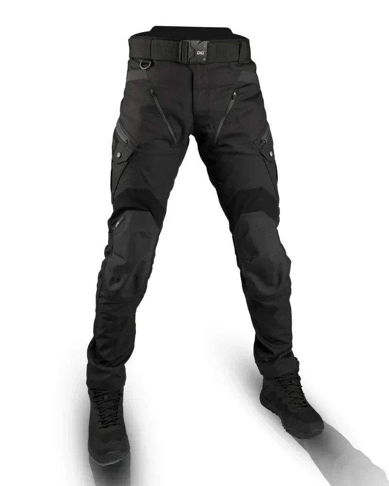Tactical Pants Waterproof Polyester Black