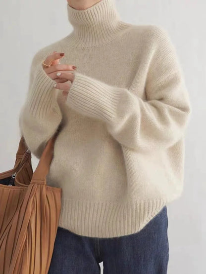 Women's Smooth Knit Sweater - Fashinoza