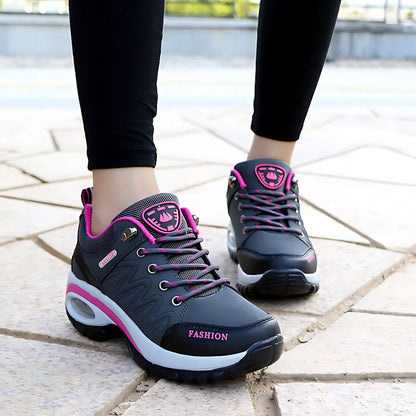 Women's Orthopedic Lace-Up Sneakers Low