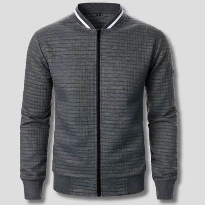 Men's Zip-Up Sweater Warm Comfortable