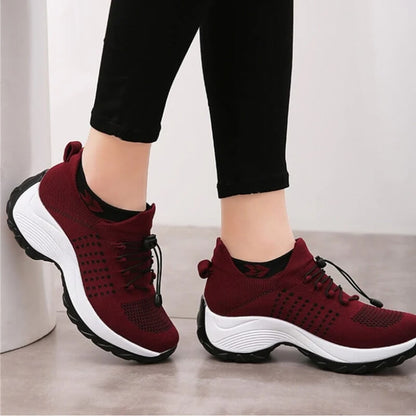 Women's Slip-On Sneakers Athletic Walking
