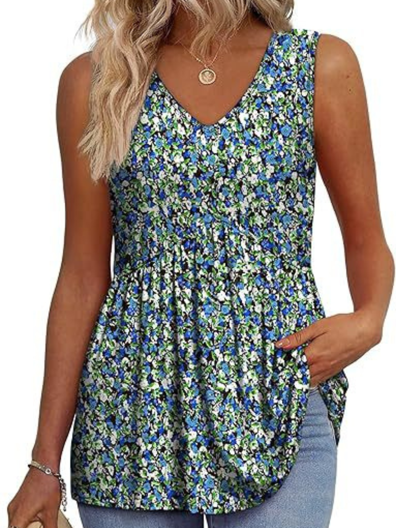 Women's Sleeveless Textured