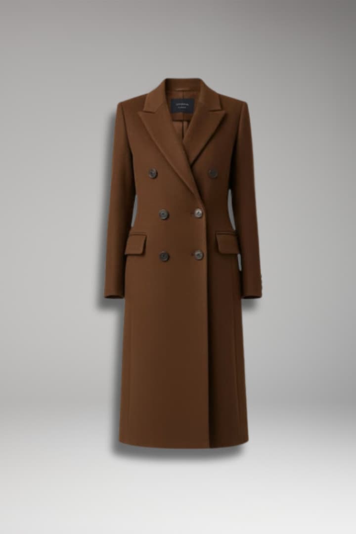 Women's Straight Fit Long Sleeve Winter Coat - 
Fashinoza