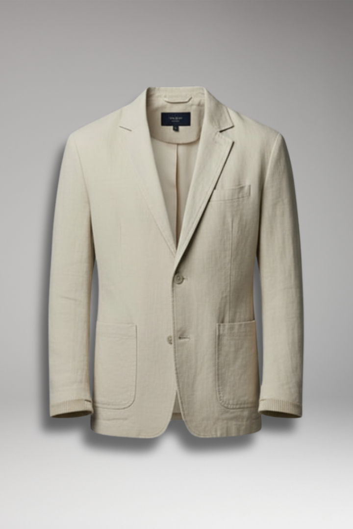 Men's Relaxed Fit Dyed Jacket - 
Fashinoza