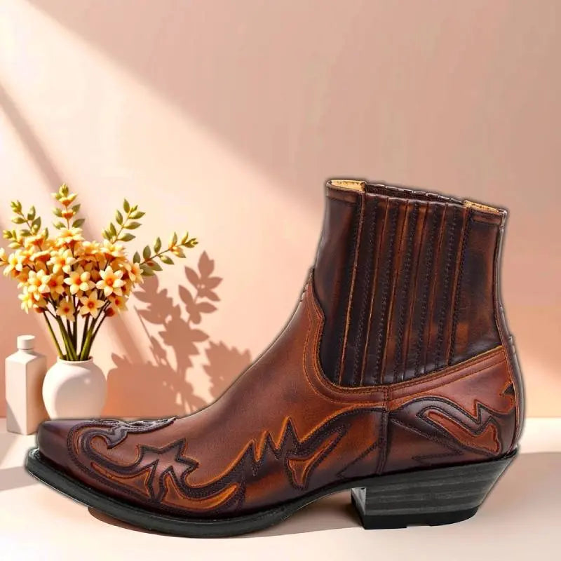 Cowboy Ankle Boots for Women – Stylish & Versatile