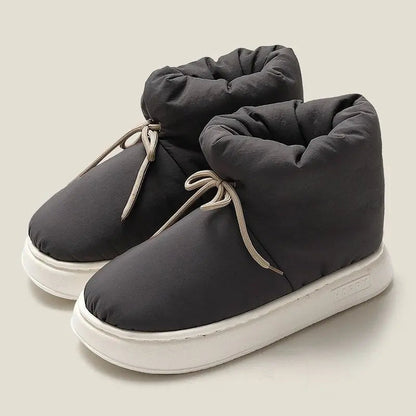 Cozy High-Top Slippers for Women – Warm & Comfortable