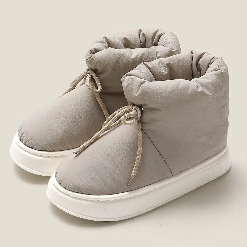 Cozy High-Top Slippers for Women – Warm & Comfortable