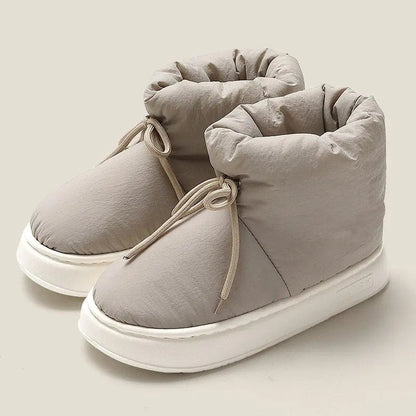 Cozy High-Top Slippers for Women – Warm & Comfortable
