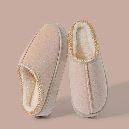Cozy Plush Slippers for Women – Warm & Non-Slip Design