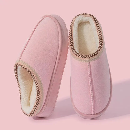 Cozy Plush Slippers for Women – Warm & Non-Slip Design