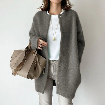 Cozy Merino Wool Cardigan for Women – Soft & Stylish with Pockets 3