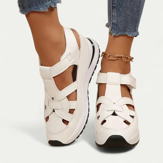 Women's Cushioned Walking Sandals Comfortable - 
Fashinoza