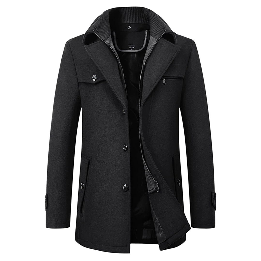Marvin Men's Wool Blend Overcoat