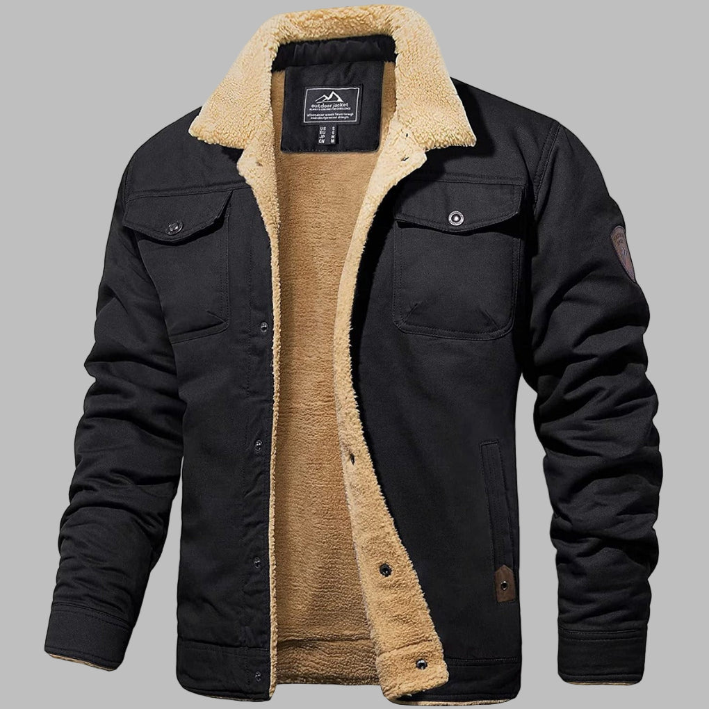 Men's Vintage Bomber Jacket - Fashinoza