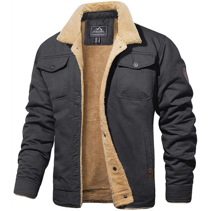 Grant | Men's Warm Sherpa-Lined Winter Jacket