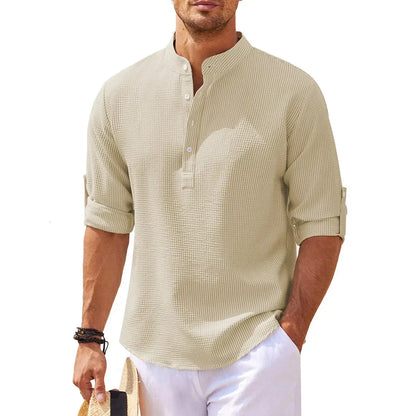 Men's Casual Shirt Relaxed Fit - Fashinoza