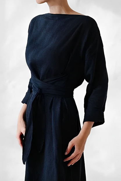 Women's Maxi Dress Bow Detail Floral