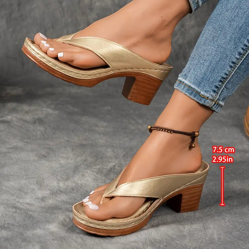 Marilyn Orthopedic Slippers With Heel Support