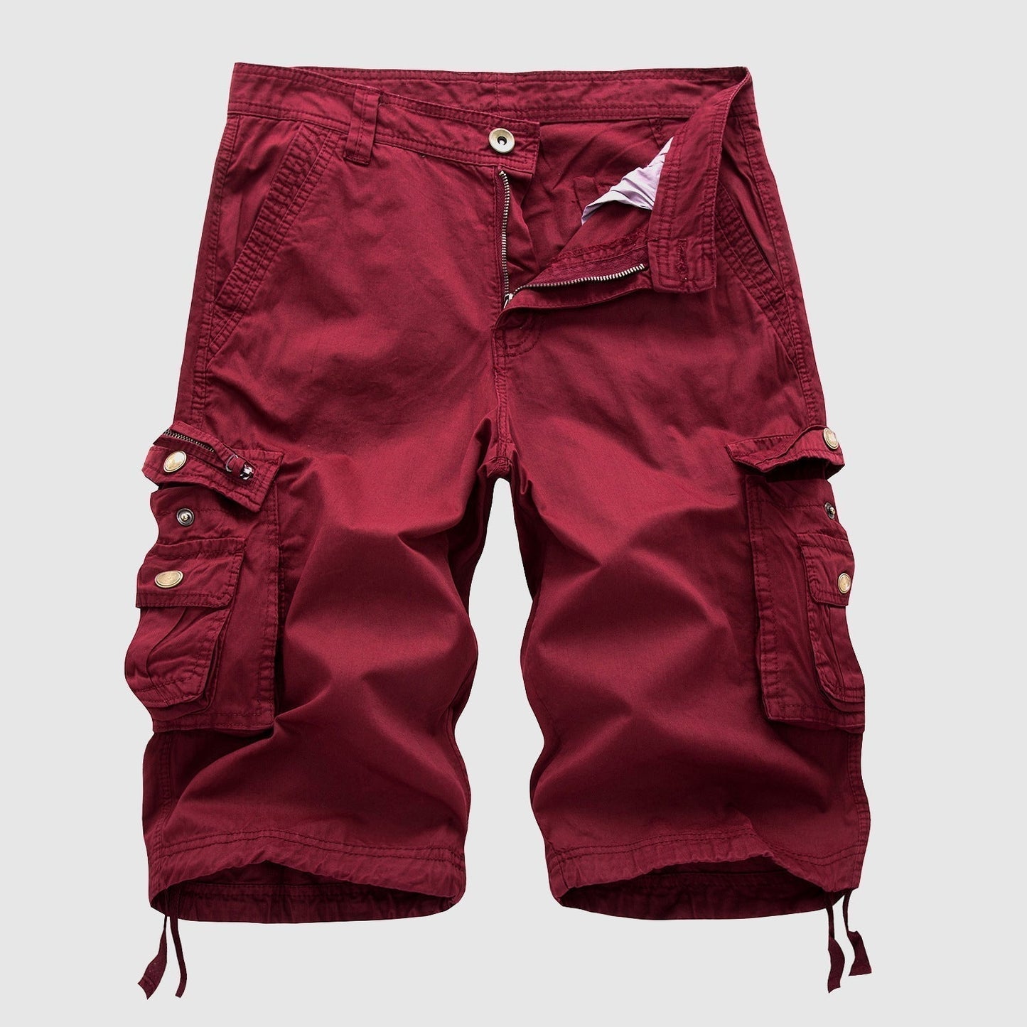 Men's Durable Knee-Length Cargo Shorts Casual Wear