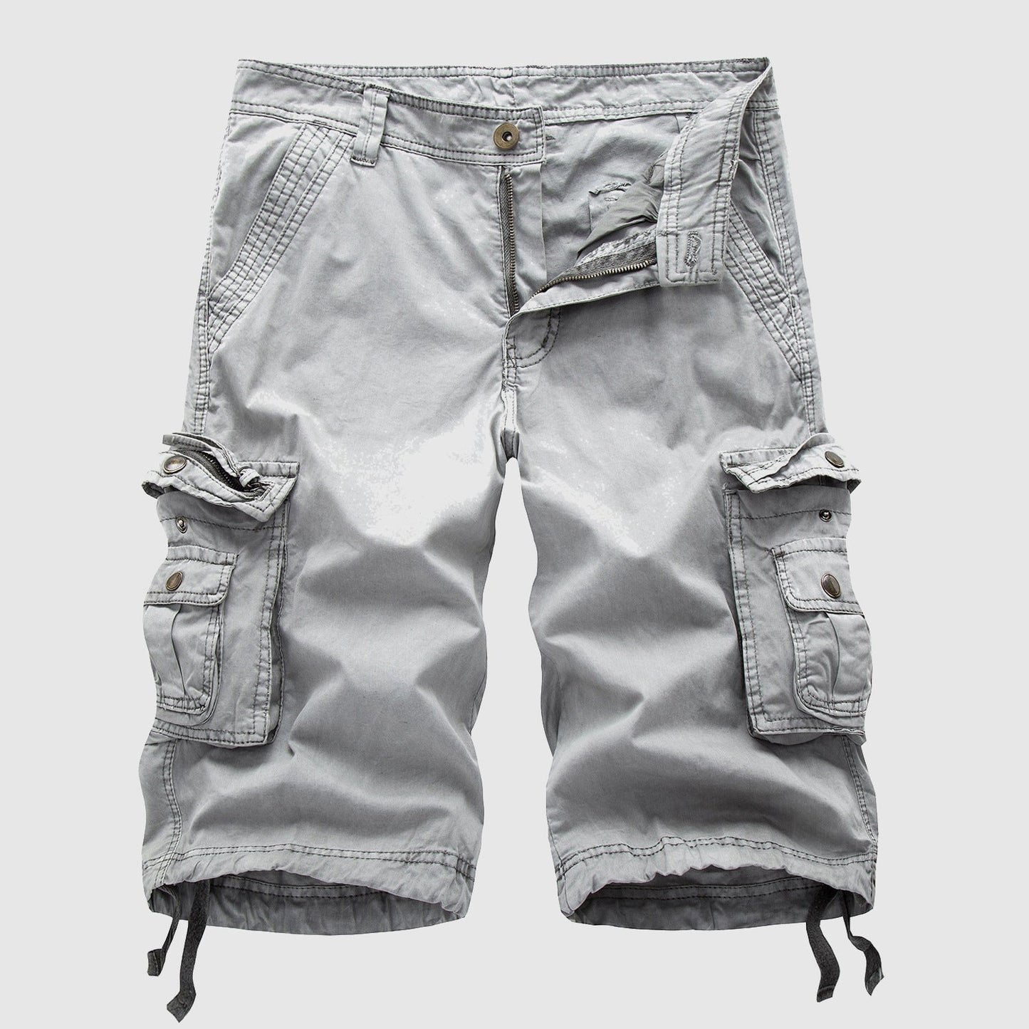 Men's Durable Knee-Length Cargo Shorts Casual Wear