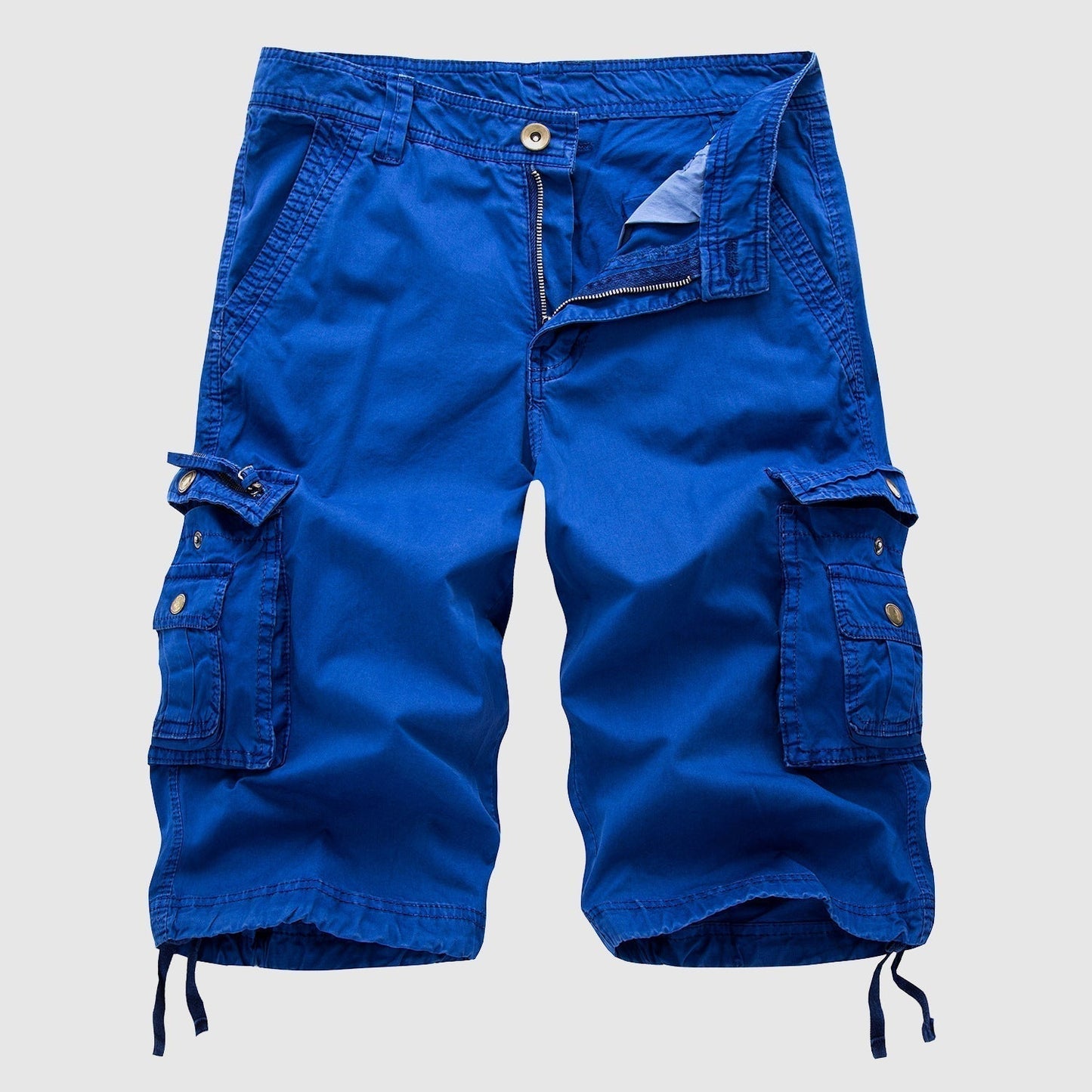 Men's Durable Knee-Length Cargo Shorts Casual Wear