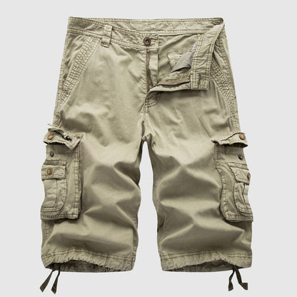 Men's Durable Knee-Length Cargo Shorts Casual Wear