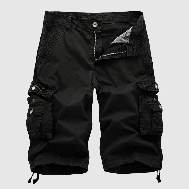 Men's Durable Knee-Length Cargo Shorts Casual Wear