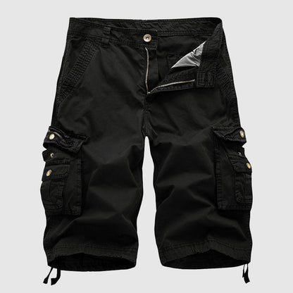 Men's Durable Knee-Length Cargo Shorts Casual Wear