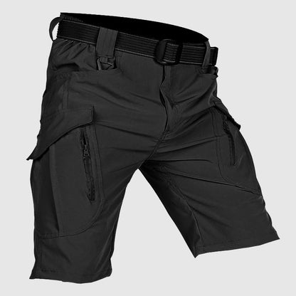 Men's Tactical Cargo Shorts Durable Cotton Blend Relaxed Fit