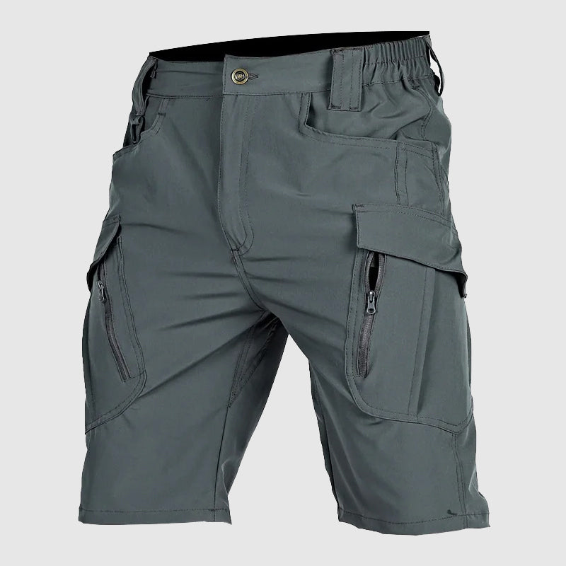Men's Tactical Cargo Shorts Durable Cotton Blend Relaxed Fit