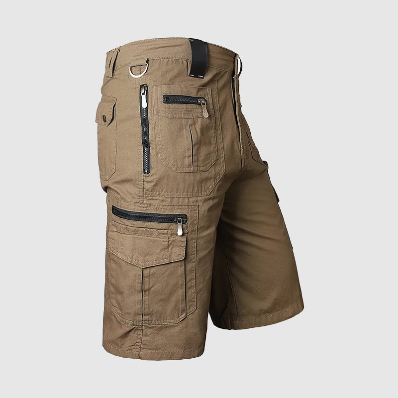 Men's Cargo Shorts Knee Length Durable Multi-Pocket