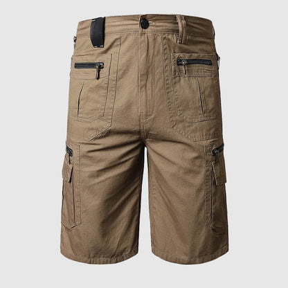 Men's Cargo Shorts Knee Length Durable Multi-Pocket