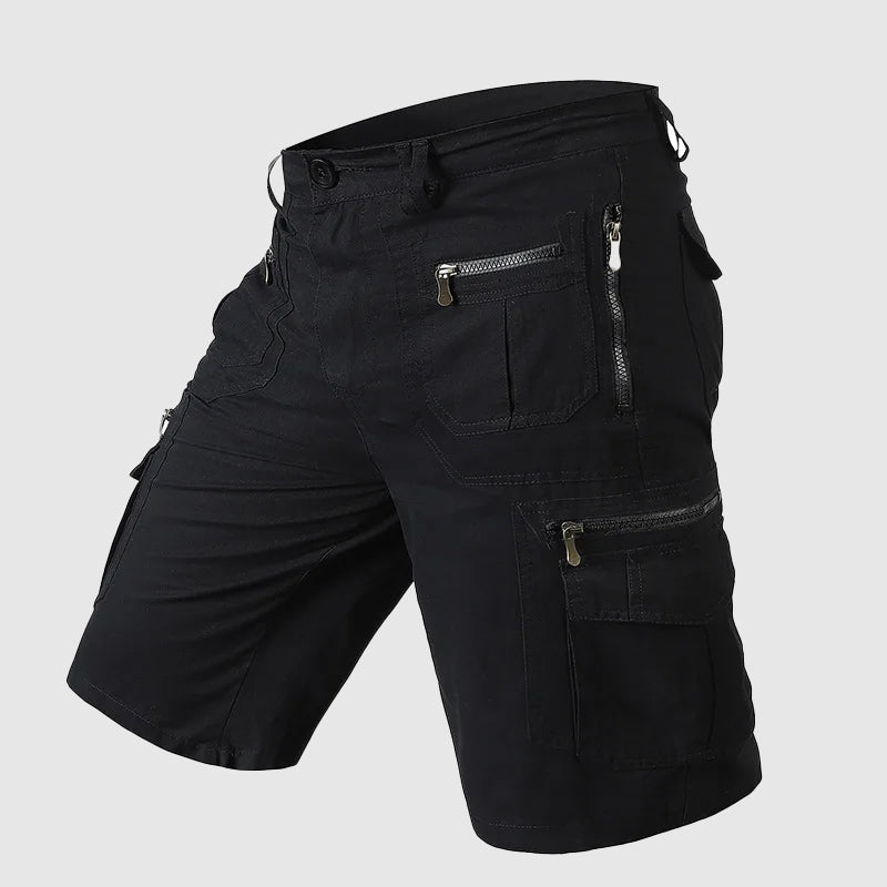 Men's Cargo Shorts Knee Length Durable Multi-Pocket