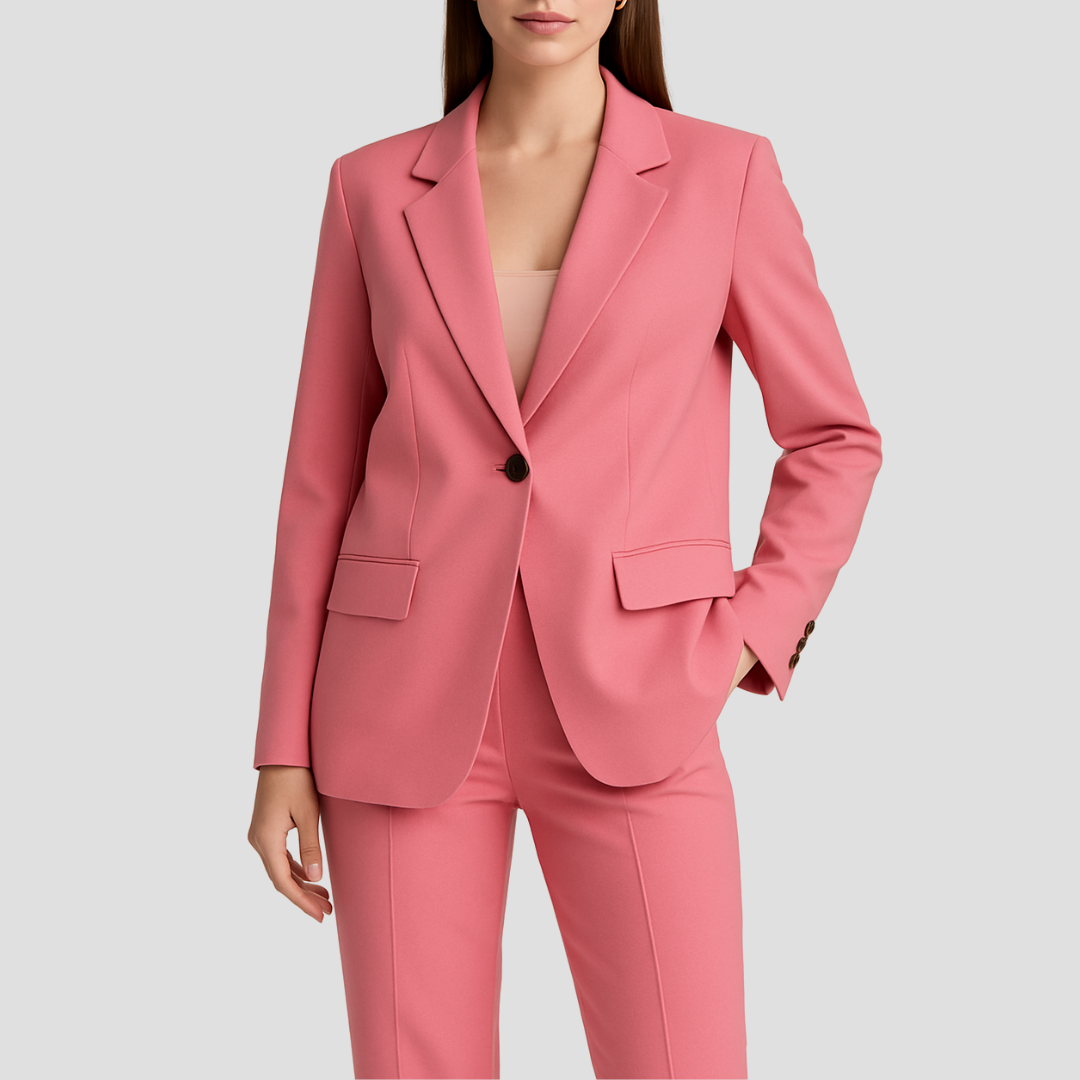 Daisy | Women’s Tailored Suit Set with Long Blazer