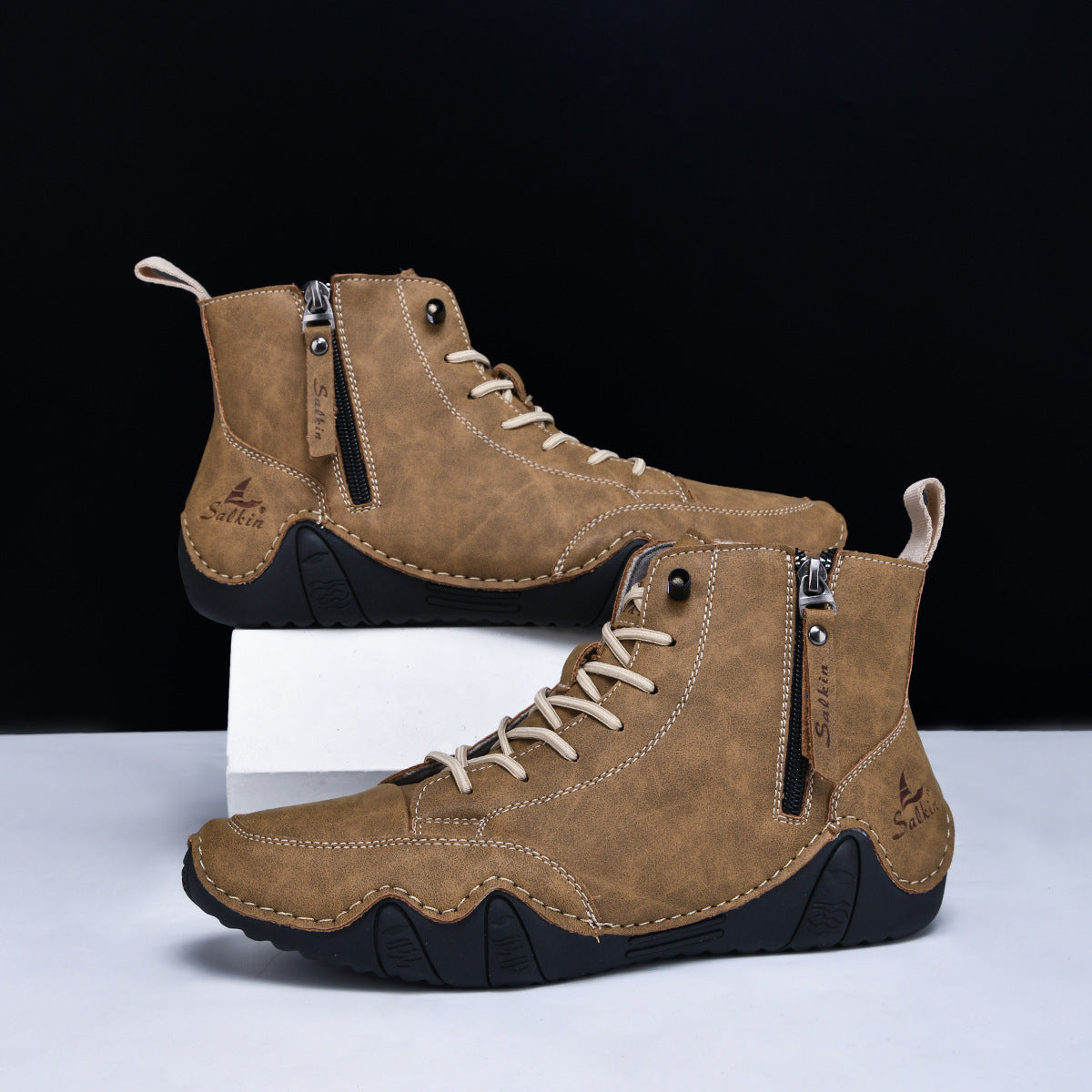 Rovik Genuine Leather Boots