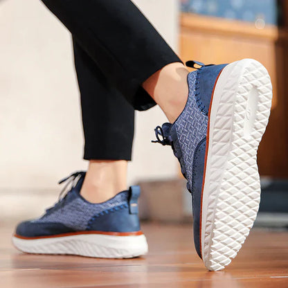 Textured Cushioned Sneakers