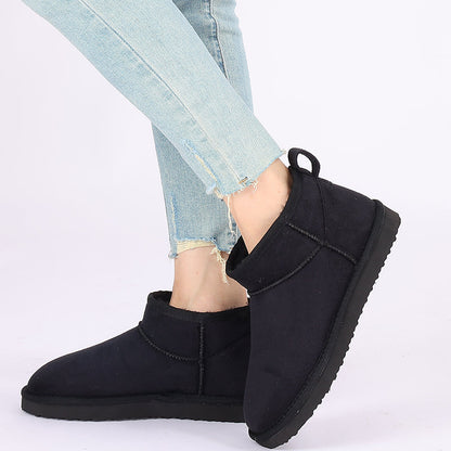 Women's Low Ankle Flat Boots