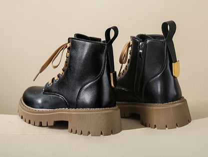 Women's Lined Combat Boots