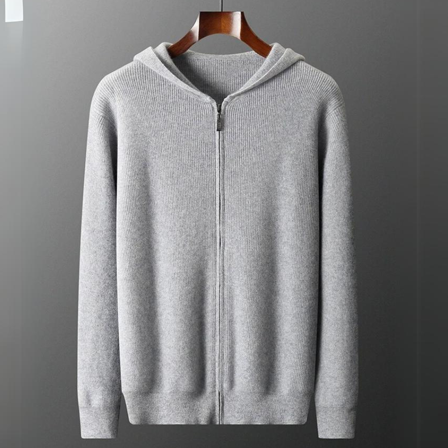 Valletta Women's Cashmere Hooded Sweater - 
Fashinoza