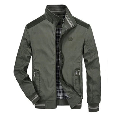 Men's Lightweight Summer Jacket Comfortable Everyday Wear - Fashinoza